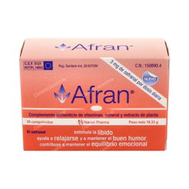 NARVAL PHARMA, S.A. AFRAN 30 comprimés