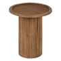 BigBuy Garden Petite Table d'Appoint Naturel 40 x 40 x 44,5 cm