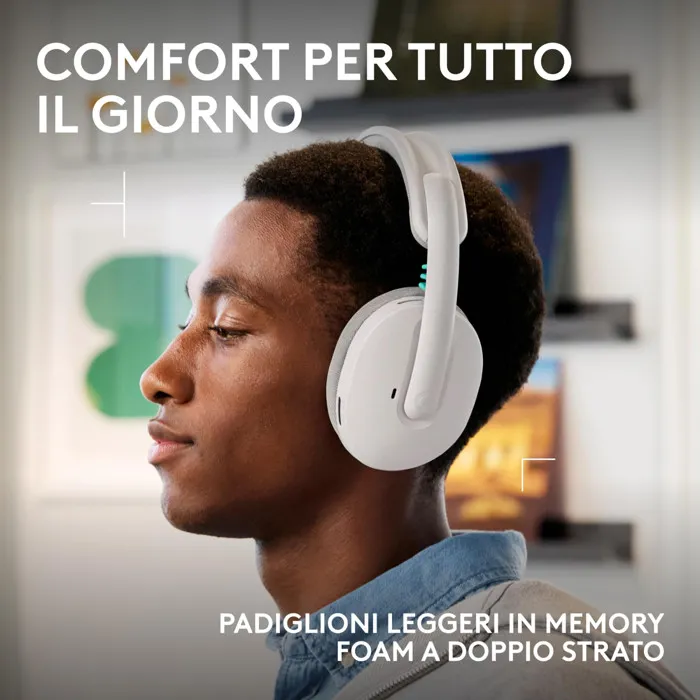 Logitech G Casque gamer G325 LIGHTSPEED Blanc