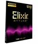 ELIXIR Attune 92/8 Phosphor Bronze Cordes Acoustiques Light 12-53 Guitare