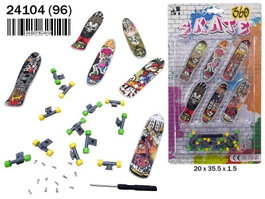 Rama Skateboard 360, plateau de skateboard avec 6 unités, dimensions 20 x 35.5 x 1.5 cm, pour enfants à partir de 3 ans, multilingue