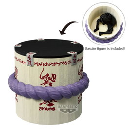 Banpresto Naruto FL Sasuke's Coffin - Figurine et Porte-stylos Sasuke Uchiha