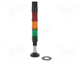 AUER SIGNAL Colonne de signalisation Eco Modul 40 rouge/orange/vert LED 230VAC IP66
