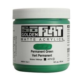 Golden SoFlat Vert Permanent 473 ml