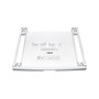 Bosch WTZ11400 Kit de superposition avec plateau coulissant - Blanc - 60 cm