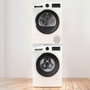 Bosch WTZ11400 Kit de superposition avec plateau coulissant - Blanc - 60 cm