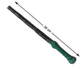 Atosa Baguette Magique Grise avec Poignée Verte 35 cm