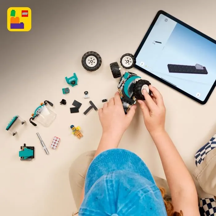 LEGO City 60498 Tracteur avec Minifigurine de Fermier - Jeu de Construction Agricole pour Enfants Dès 6 Ans