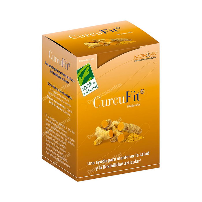 Cien Por Cien Natural Curcufit 90 gélules complément alimentaire curcumine phytosome Cien Por Cien Natural Curcufit 90 gélules complément alimentaire curcumine phytosome