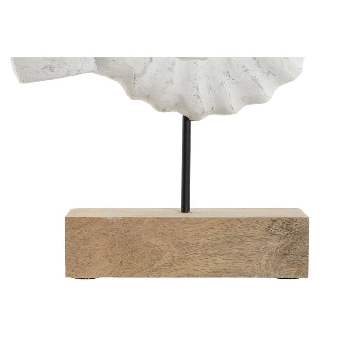 Figurine Décorative Home ESPRIT Blanc Naturel méditerranéen Conque 29 x 7,5 x 38,5 cm Figurine Décorative Home ESPRIT Blanc Naturel méditerranéen Conque 29 x 7,5 x 38,5 cm