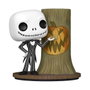 Funko Pop Deluxe Disney L'Étrange Noël de Jack - Jack Skellington avec porte Halloween Town 30ème anniversaire
