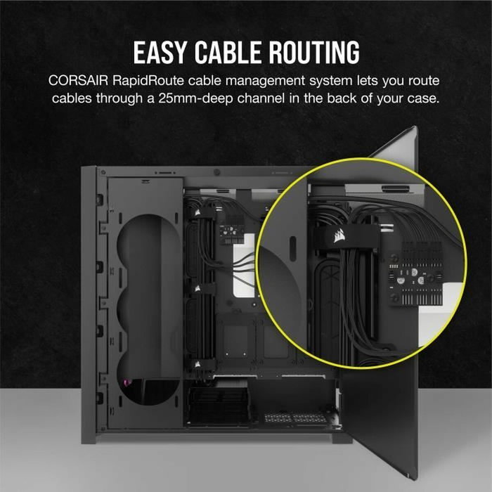 Corsair Frame 5000D RS ARGB Airflow - Boîtier Moyen-tour - Noir