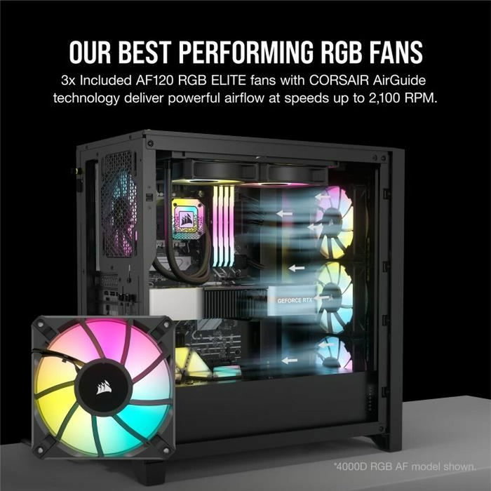 Corsair Frame 5000D RS ARGB Airflow - Boîtier Moyen-tour - Noir