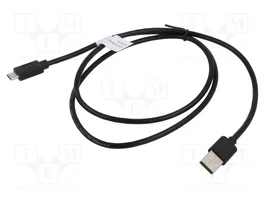 DIGITUS Câble USB 2.0 USB A vers USB C 3m noir
