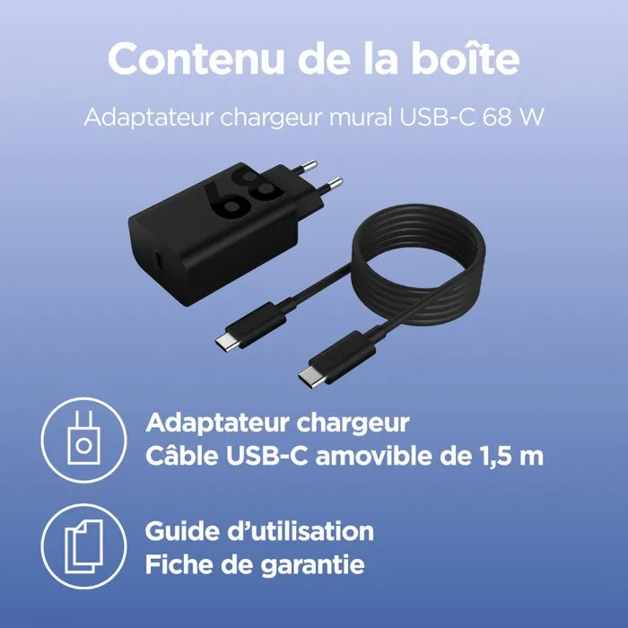 Lenovo Chargeur USB-C 68W