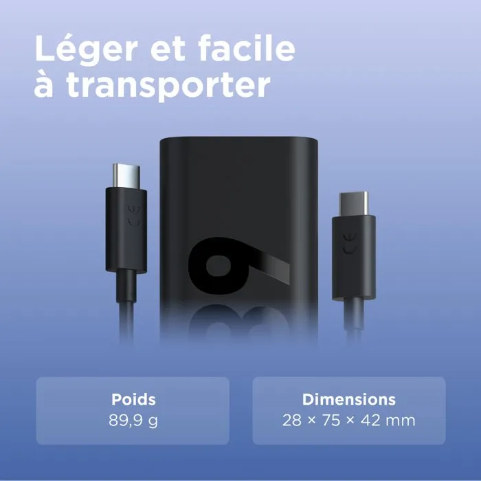 Lenovo Chargeur USB-C 68W