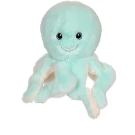 Gipsy Toys - Peluche Pieuvre Bleue 32 cm, Jouet Doux pour Bébé et Enfant