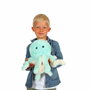 Gipsy Toys Peluche Pieuvre Bleue 32 cm