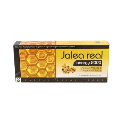 Tegor Energy 2000 Jalea Real 20 ampoules