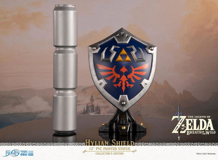 First 4 Figures Bouclier Hylien Collector's Edition - The Legend of Zelda: Breath of the Wild