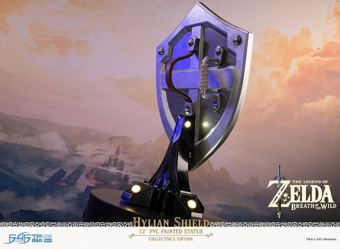 First 4 Figures Bouclier Hylien Collector's Edition - The Legend of Zelda: Breath of the Wild