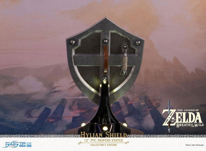 First 4 Figures Bouclier Hylien Collector's Edition - The Legend of Zelda: Breath of the Wild