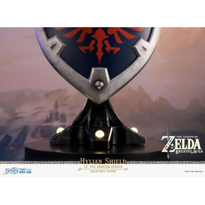 First 4 Figures Réplique Édition Collectionneur Bouclier Hylien avec LED - 29 cm - Zelda Breath of the Wild First 4 Figures Réplique Édition Collectionneur Bouclier Hylien avec LED - 29 cm - Zelda Breath of the Wild