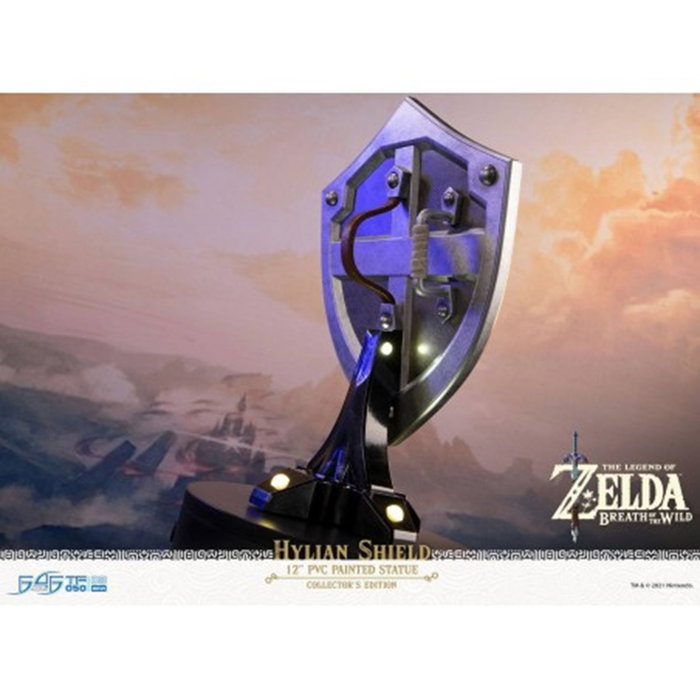 First 4 Figures Réplique Édition Collectionneur Bouclier Hylien avec LED - 29 cm - Zelda Breath of the Wild First 4 Figures Réplique Édition Collectionneur Bouclier Hylien avec LED - 29 cm - Zelda Breath of the Wild