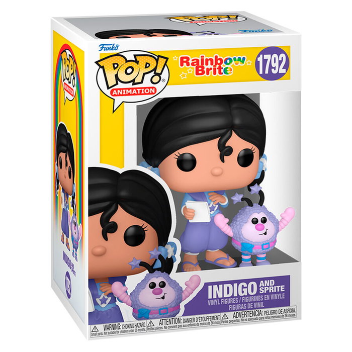 Funko Blondine au pays de l'arc-en-ciel POP! & Buddy Indigo Doll & Hammy