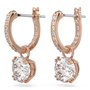 Boucles d´oreilles Femme Swarovski 5639975 Or rose