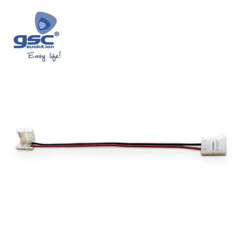 GSC Evolution Clip + câble pour unir tiras de LED 8mm SMD3528/2835