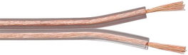 MicroConnect Câble haut-parleur 100m 2x1,5mm² Transparent