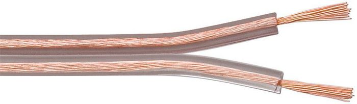 MicroConnect Câble haut-parleur 2x1,5mm² 100m Transparent MicroConnect Câble haut-parleur 2x1,5mm² 100m Transparent
