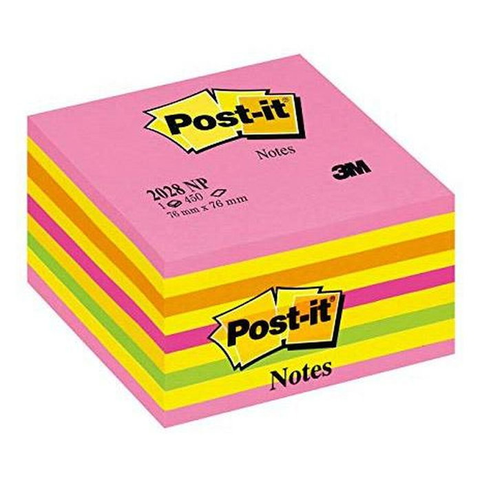 Notes Adhésives Post-it Rose 76 x 76 mm (72 Unités)