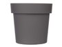 IBERGARDEN Maceta en Plastique Gris 16cm Diamètre
