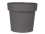 IBERGARDEN Maceta en Plastique Gris 16cm Diamètre