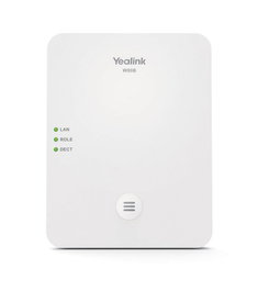 Yealink W80B - Système téléphonique DECT IP Multi-Cell avec base stations, PoE, roaming et jusqu'à 100 communications parallèles pour entreprises