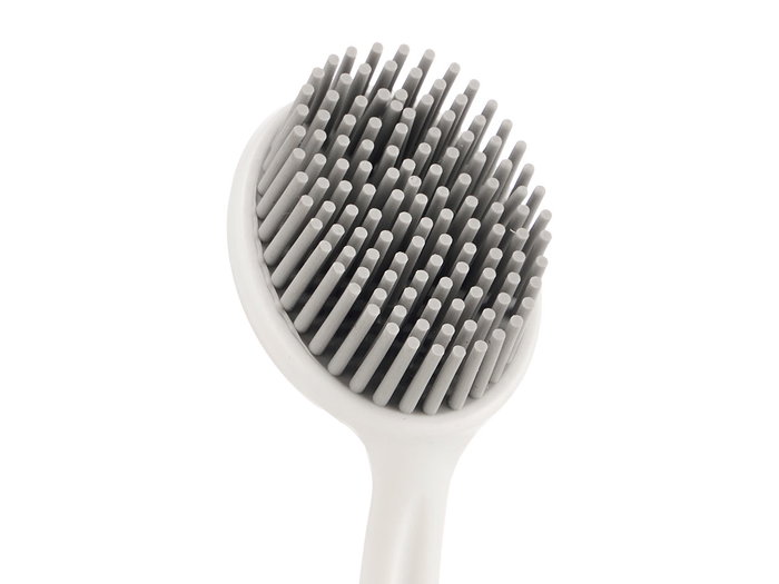 ARTE REGAL Brosse de nettoyage en silicone Blanco-Gris