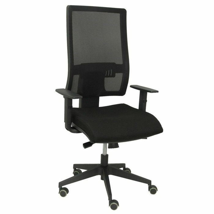 PIQUERAS Y CRESPO Chaise de bureau Horna Bali Noir avec accoudoirs 1D PIQUERAS Y CRESPO Chaise de bureau Horna Bali Noir avec accoudoirs 1D