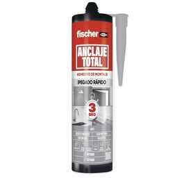 Fischer Adhésif Turbo Anclaje Total Gris 290ml - Forte adhérence, séchage rapide