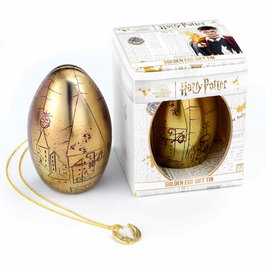 The Carat Shop Harry Potter Pendentif et Collier Œuf d'or avec Boîte Cadeau