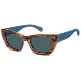 Polaroid PLD-6242-S-X-XDP Lunettes de soleil Orange et Bleu
