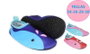 Poessa - Chaussons en néoprène pour enfants, coloris assortis (rouge, bleu, rose) - Tailles 24/26/28/30 - Modèles assortis