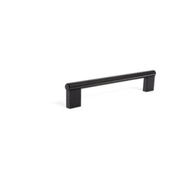 VIEFE Tirador de meuble GRAF MINI noir brossé, entraxe 160 mm