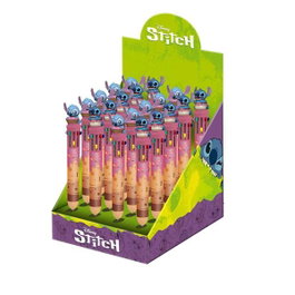 Karactermania Présentoir avec 24 Stylos Lilo et Stitch Muffin - Modèles assortis