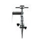 Rei 2-8070.18 Support mural fixe pour vélo en acier noir mat 36,5x32x28x8,5 cm max 25 kg