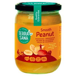 TERRASANA Crème de cacahuète sans sel 500g
