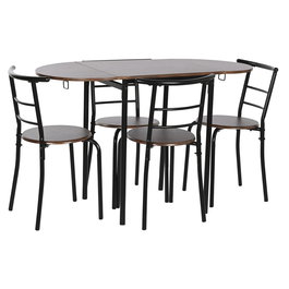 Ensemble Table + 4 Chaises DKD Home Decor 121 x 55 x 78 cm