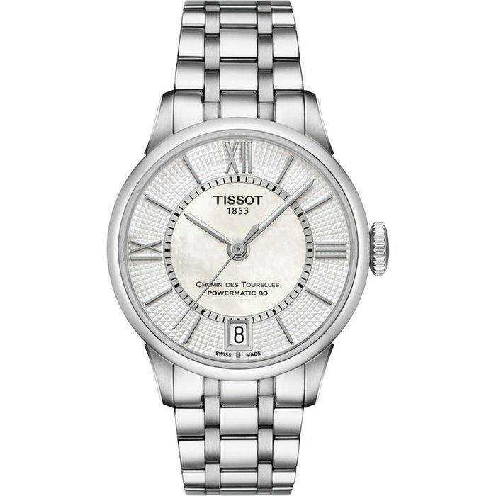 Montre Femme Tissot CHEMIN DES TOURELLES POWERMATIC 80 (Ø 32 mm) Montre Femme Tissot CHEMIN DES TOURELLES POWERMATIC 80 (Ø 32 mm)