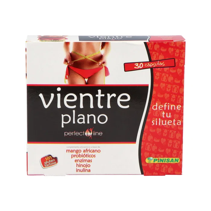 PINISAN Perfect Line Vientre Plano 30 capsules – Complément alimentaire minceur probiotiques et enzymes digestives PINISAN Perfect Line Vientre Plano 30 capsules – Complément alimentaire minceur probiotiques et enzymes digestives